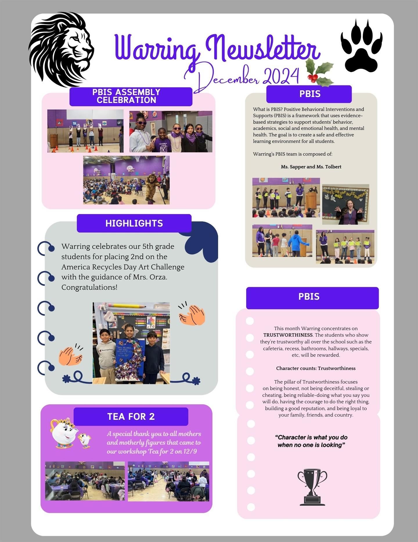  Warring Newsletter